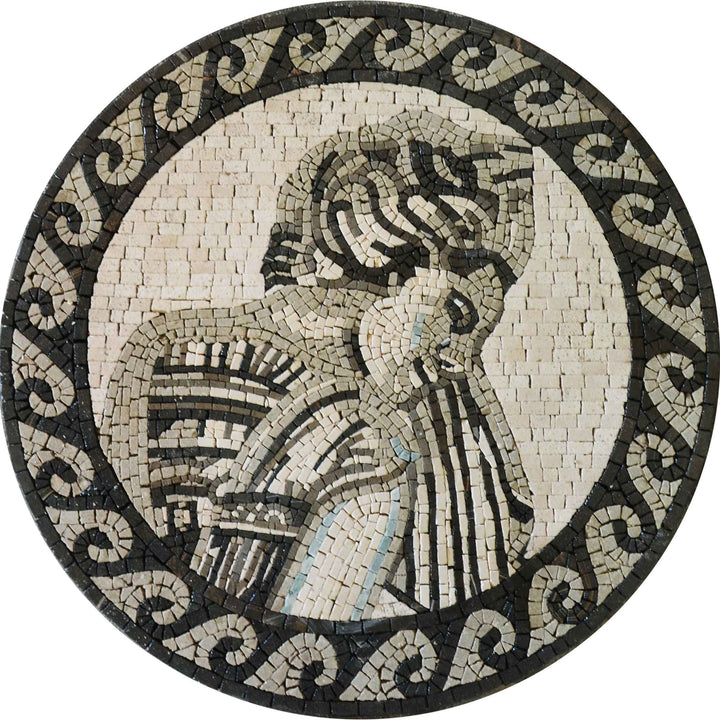 Aphrodite -  Goddess Mosaic Medallions 