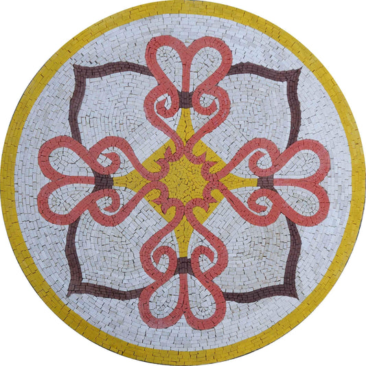 Persian Floral Medallion - Panni Mosaic II