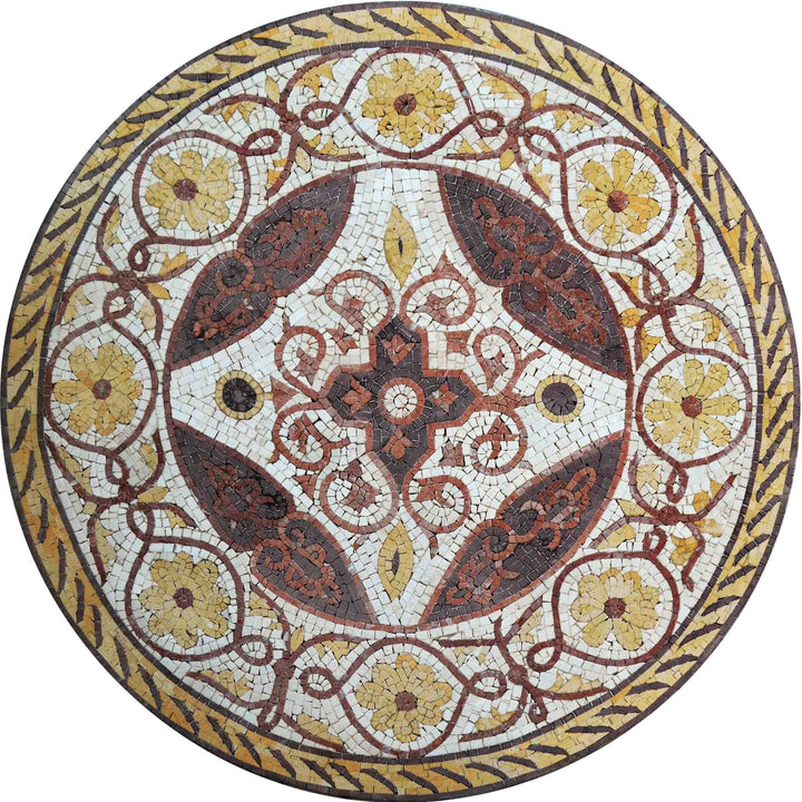 Mosaic Medallion - Flowery Medallion