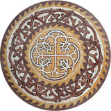 Mosaic Medallion - Coin Shaped