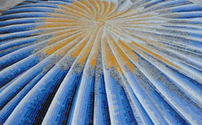 Sprinkling Flower - Mosaic Medallion