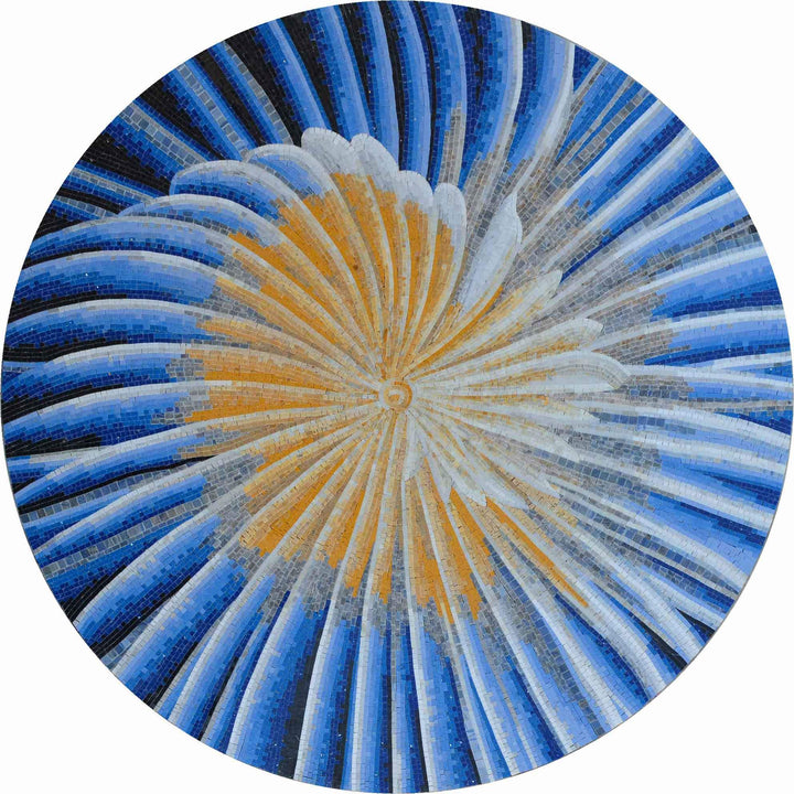 Sprinkling Flower - Mosaic Medallion