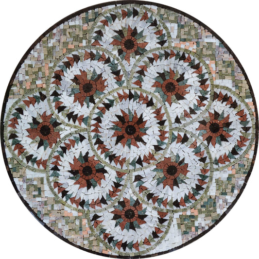 Geometric Mosaic Pattern - Ella