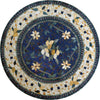 Jasmine Blues - Mosaic Medallion