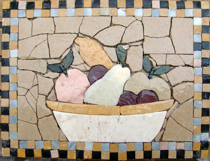 Kitchen Backsplash -Gourmet Fruits Mosaic