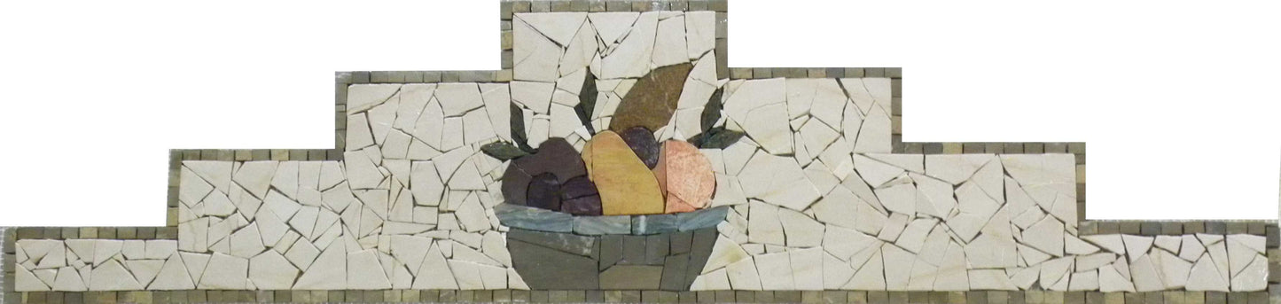 Kitchen Backsplash - Fruits Panier Mosaic