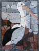 Mosaic Art for Sale - White Pelican