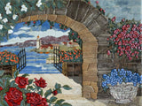 Floral Gate Mosaics Lake