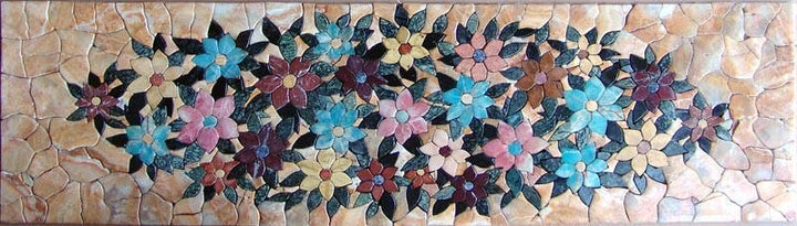 Floral Mosaic Pattern - Bouquet Band
