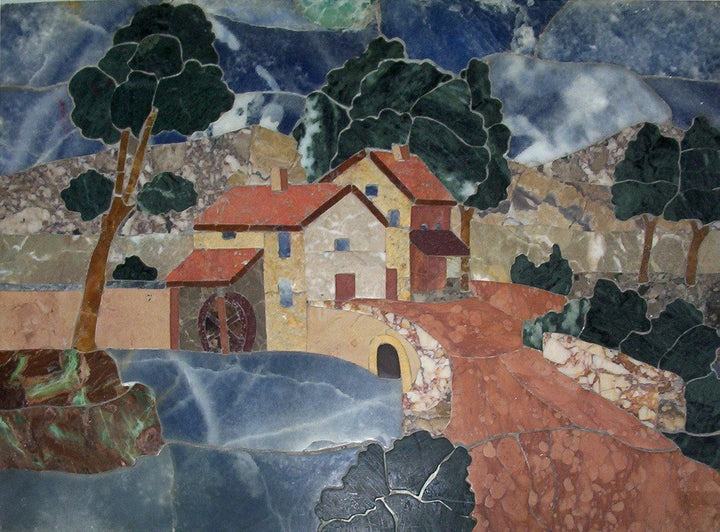 Natural Scene Mosaic Petal