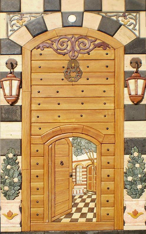 Doors Stone Art Mosaic