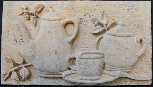 Kitchen Backsplash- Antique Sculpture Mosaic