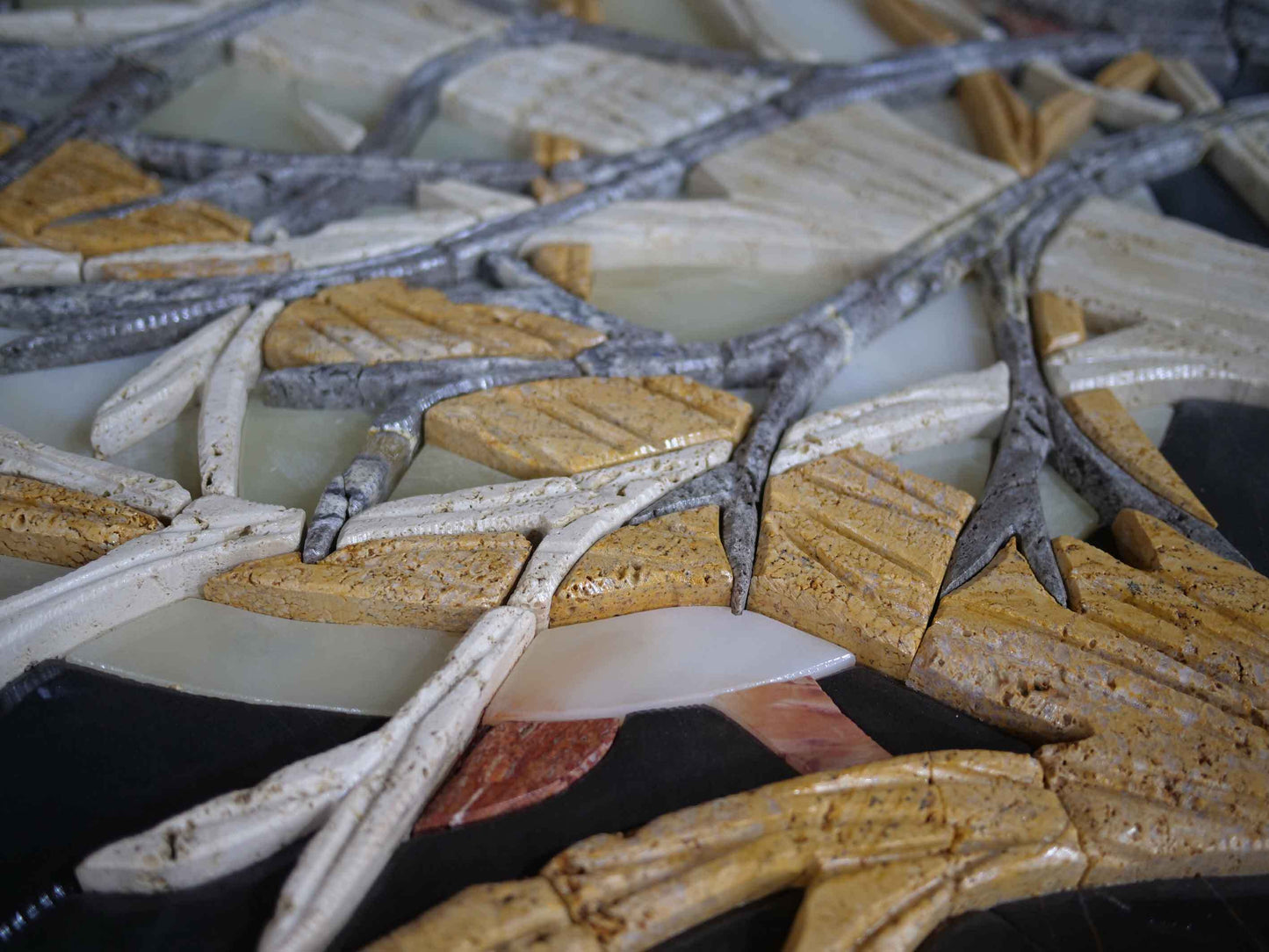 Mosaic Wall Art - Triple Trees