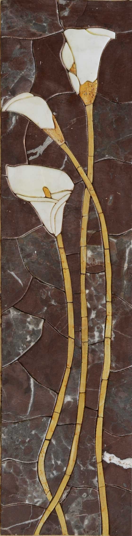 Mosaic Wall Art - Calla Lillies