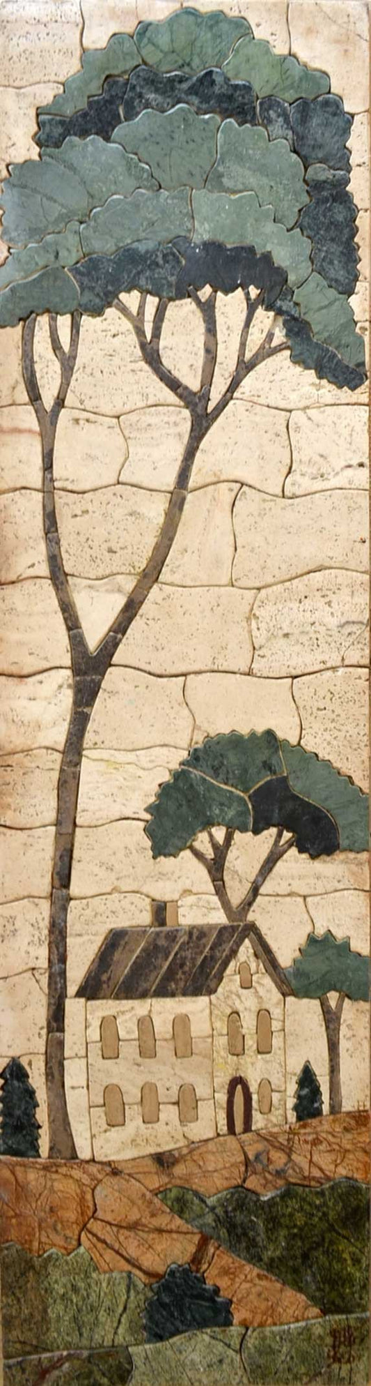 Mosaic Art - House In The Woods