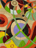 Abstract Mosaic Art - Circular Designs