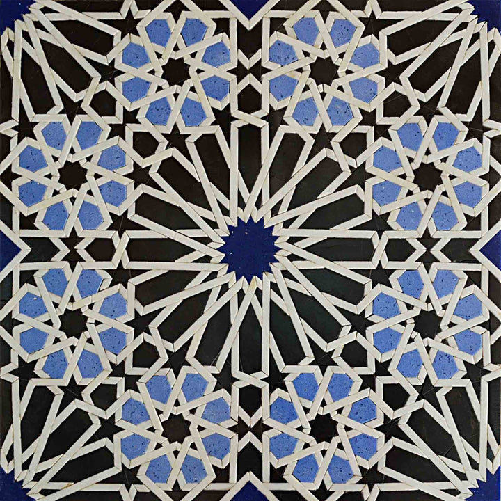 Geometric Floral Tile - Jaimie Mosaic