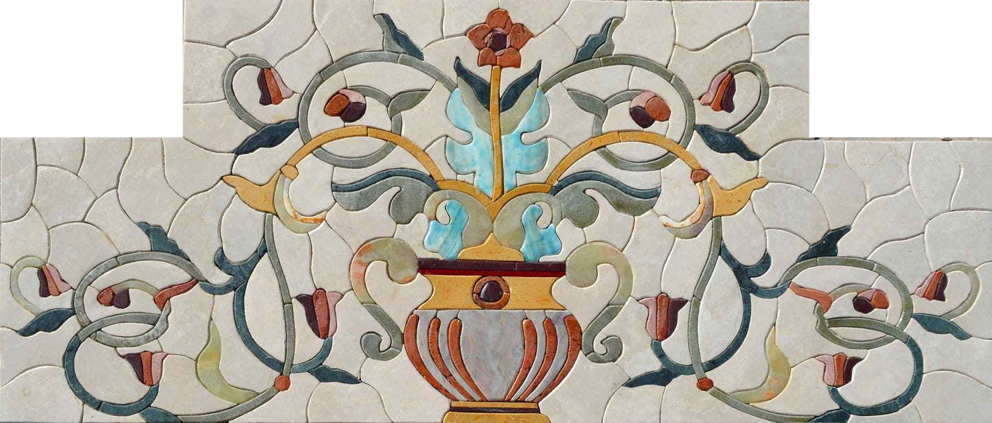 Mosaic Designs - The Petunia Flowers