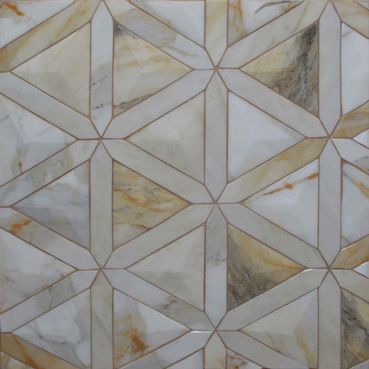 Mosaic Stone Art - French Hydrangea