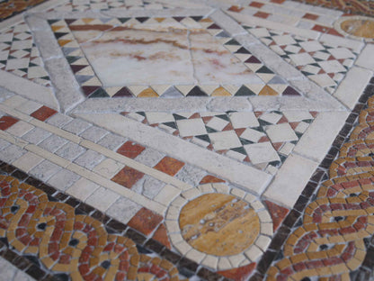 Marble Mosaic Design - Marble Diamond