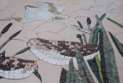 Bird Mosaic Art - Colorful Birds