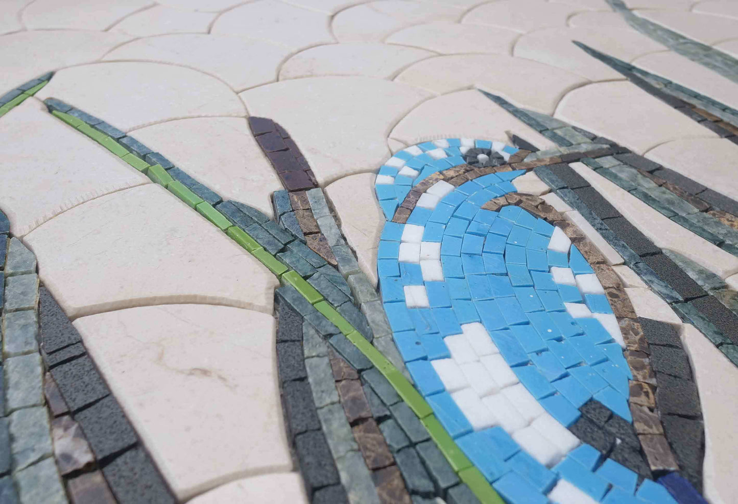 Bird Mosaic Art - Colorful Birds