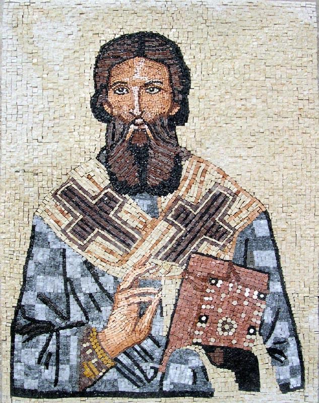 Religious Mosaic Mural Art