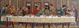 Last Supper Marble Mosaic