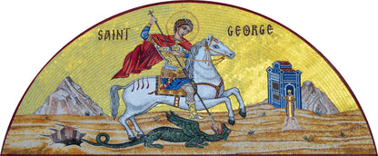 Mosaic Portrait - Saint Georges