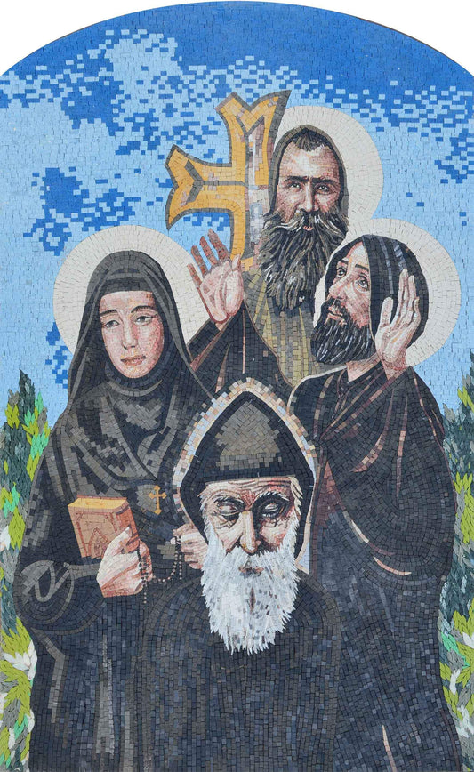 Mosaic Icon - Saints From Lebanon