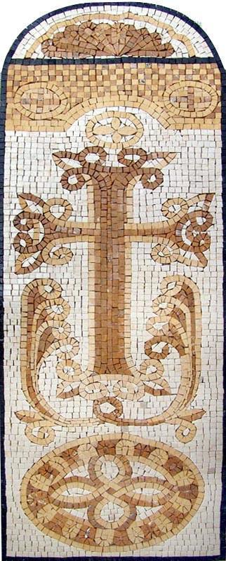 Cross Marble Mosaic