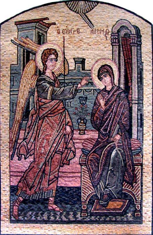 Semi Arch Shaped Icon Mosaic