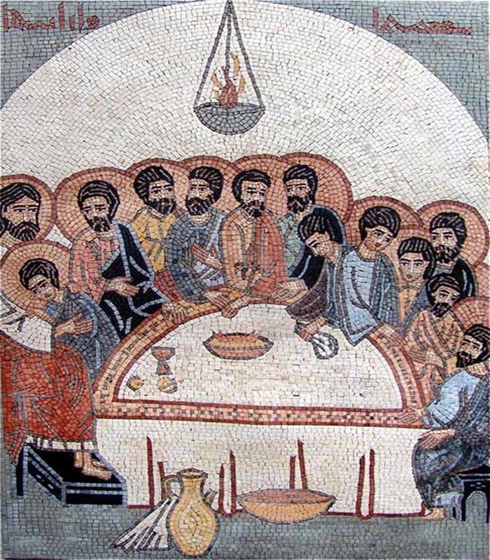 The Last Supper Mosaic Art