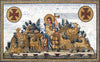 The Good Shephard Religious Iconic Mosaic