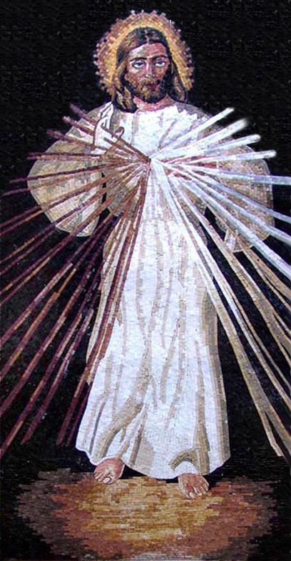 Jesus Christ Mosaic Art