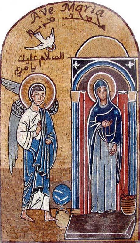 Religious Mosaic Mural