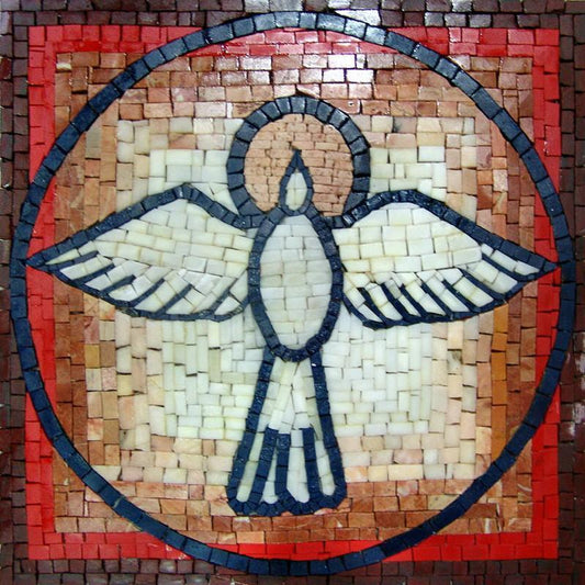 The Holy Spirit Stone Art Mosaic Accent