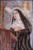 Saint Rita Icon Mosaic