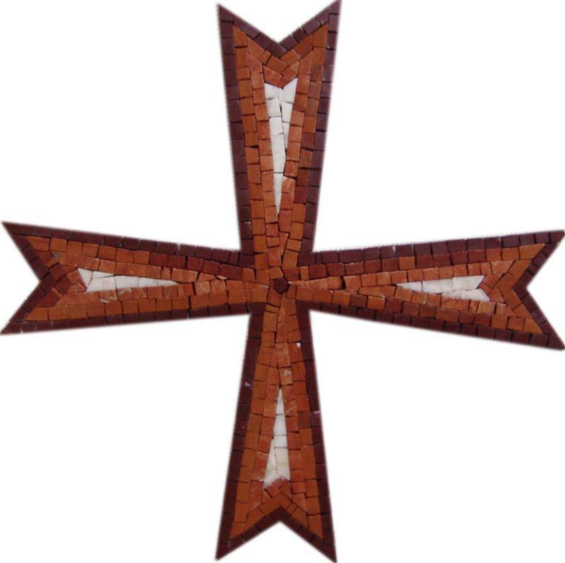 Mosaic Art - Crafted Cross