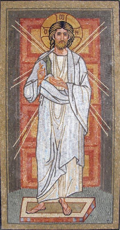 Jesus Mosaic Art Design