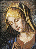 The Blessed Portrait Of Virgin Mary Mosaic