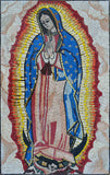 Mosaic Christian Icons- Virgin Mary Of Compassion