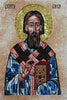 Saint Sava Icon Mosaic Stone Art