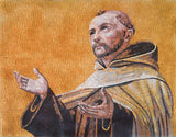 Saint John Religious Icon Handmade Mosaic