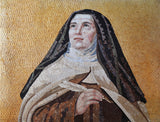 St.Teresa of Jesus Mosaic Christian Icon