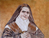 Elizabeth of the Trinity Christian Mosaic Icon