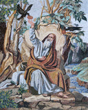 Religious Mosaic Icons - Saint Elie