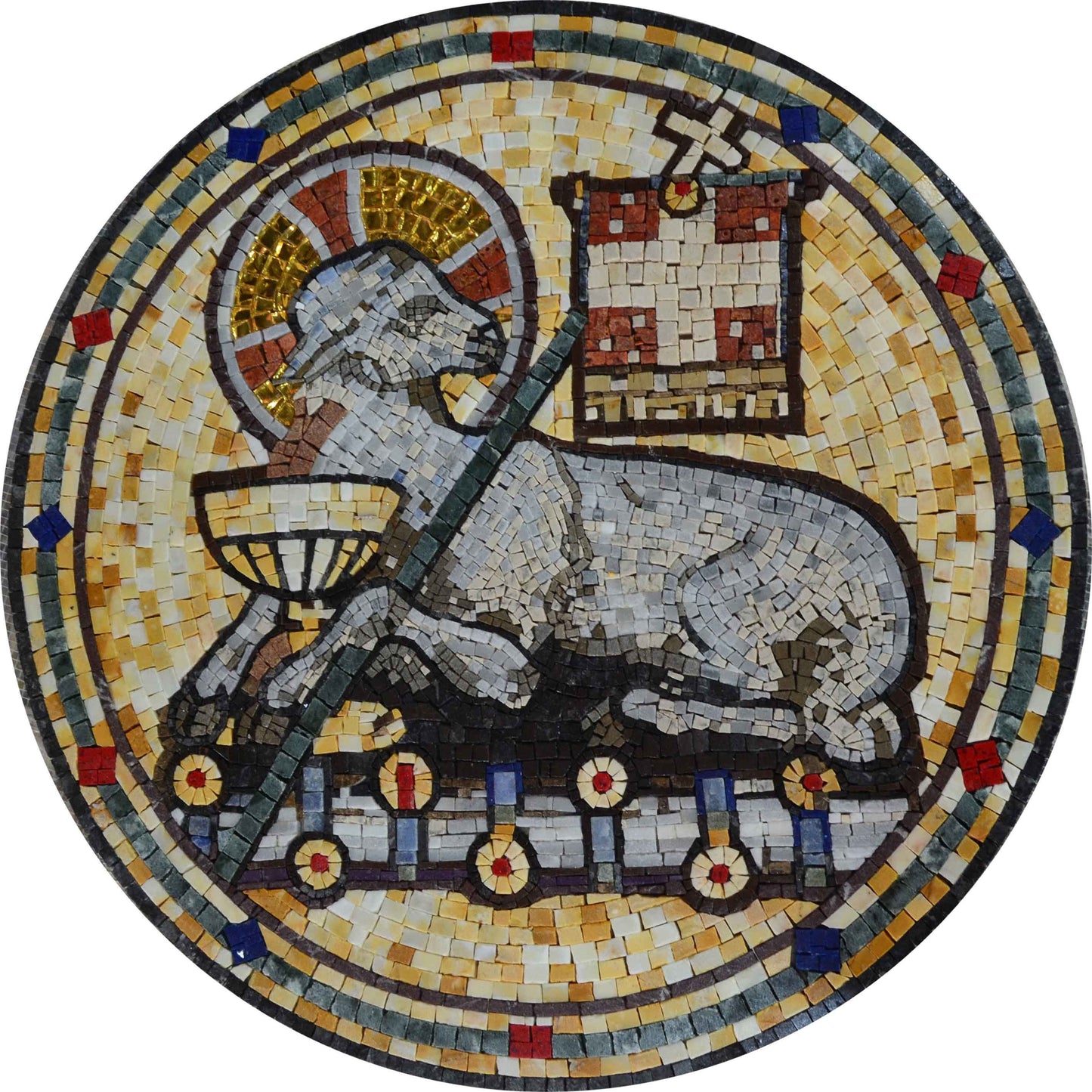 Mosaic Art - Lamb of God