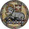 Mosaic Art - Lamb of God