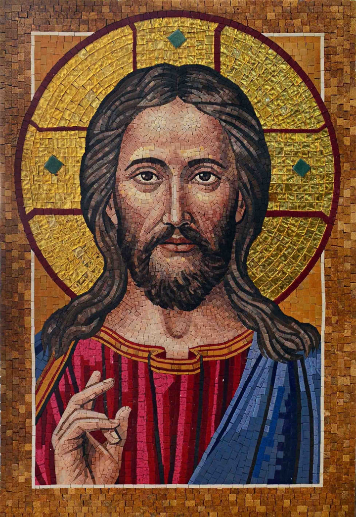 Mosaic Icon - Jesus Christ